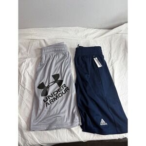 Under Armour Adidas Boys Athletic Shorts Bundle size 10 12